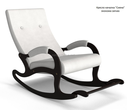 Кресло-качалка «Сиена» Экокожа — Canvas