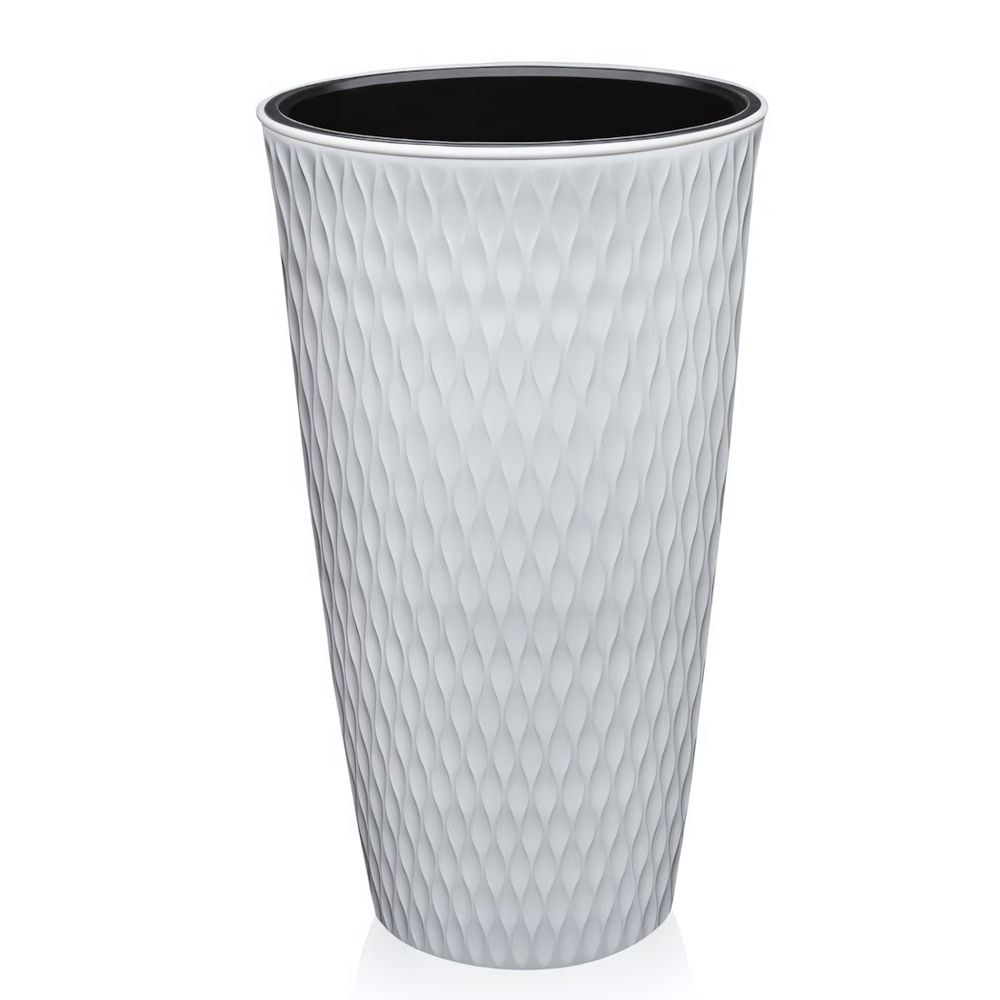 Кашпо "Kerama" с внутренней вставкой высокое 15,5 л цвет в ассортименте