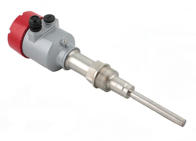 Вибрационный датчик уровня сыпучих материалов INNOLEVEL IL-VP-HT250-L1000 в алюм. корпусе, одноштыревое исполнение, -40 +250 С, Pmax=16 bar, 22-265 VAC - 20-46 VDC, IP 67, чувств. 100 г/л