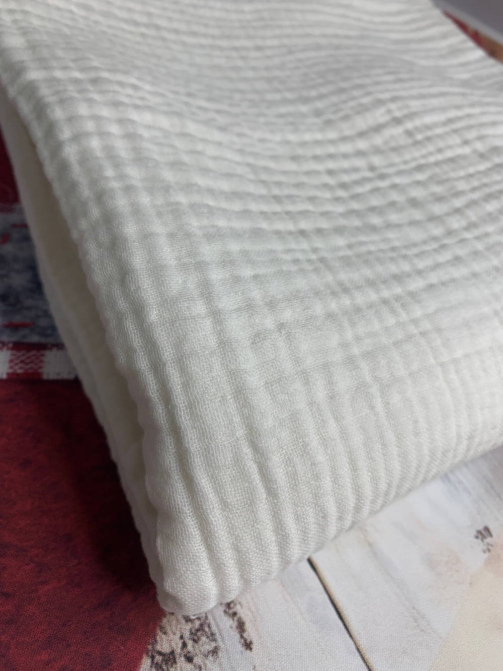 Муслиновый плед в детскую кроватку