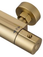 Смеситель для душа с термостатом WONZON & WOGHAND INN 6, Брашированное золото (WW-B2029-A-BG)