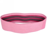Резинка для фитнеса TD-801, 64*8 см, размер S, розовый