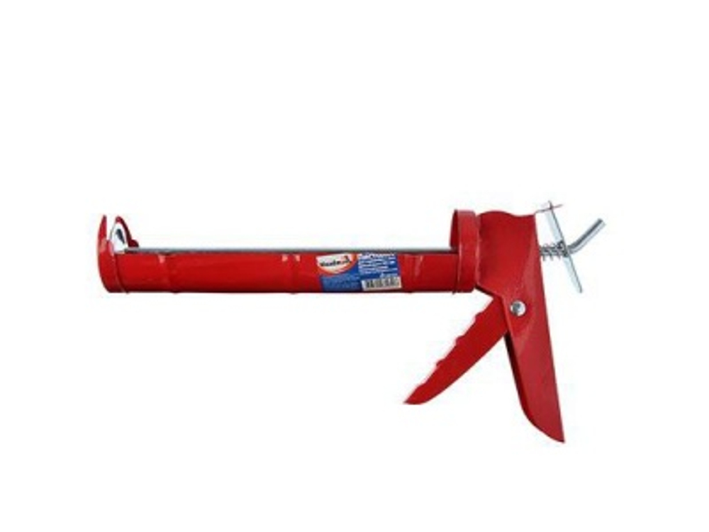 Пистолет для герметика полукорпусной с мет фисатором 225мм HEADMAN