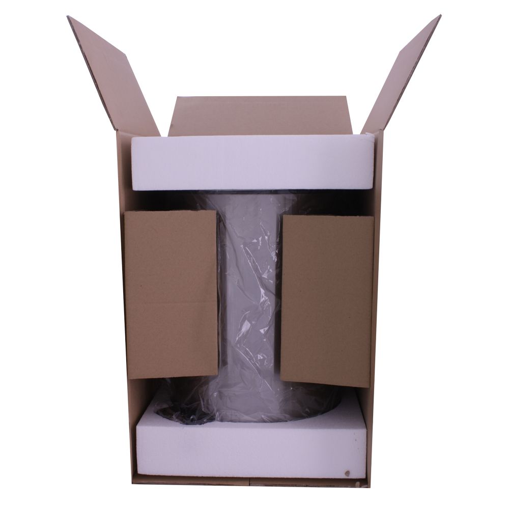 Урна с механизмом поднятия крышки BGR-12S (хром)