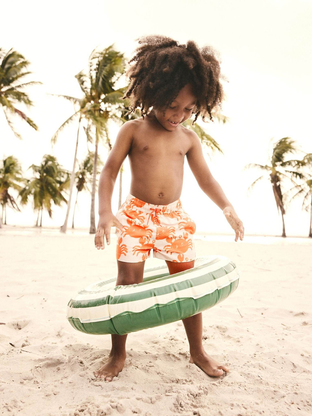 Плавки для мальчика Next E22-284, Белый, Оранжевый