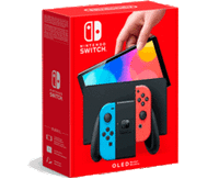 Nintendo Switch OLED Красный\Синий (64Gb) Новый