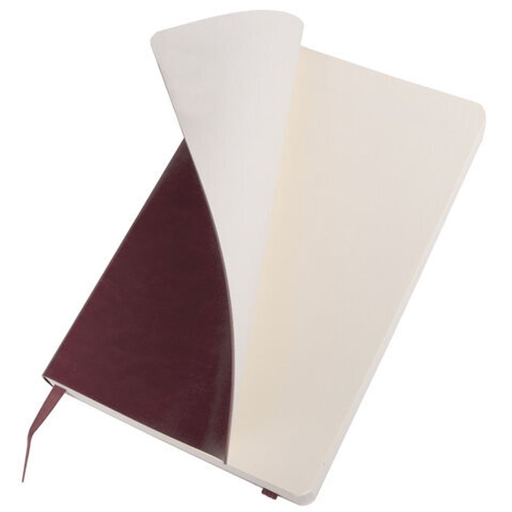 Ежедневник недатированный А5 138х213 мм BRAUBERG "Metropolis Ultra", под кожу, 160 л., коричневый, 113289