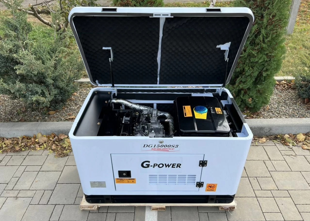 Дизельный электрогенератор G-power DG 15000 S