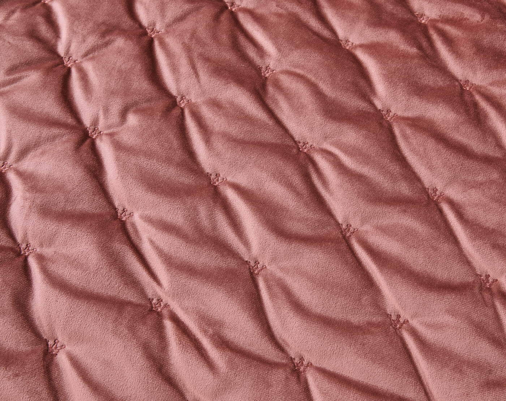 Покрывало 240x260 Sofi De MarkO Лея цвета марсалы