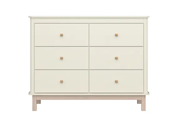 Комод Ellipse Classic 6 ящиков Молочный