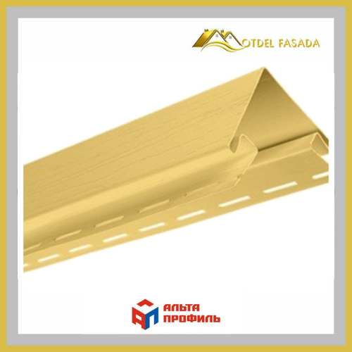 Планка наружный угол Альта Профиль Канада Плюс Престиж Т-12 Желтый 3м