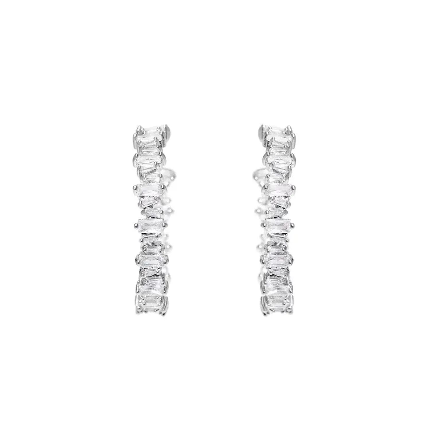 Серьги Shine Baguette Earrings