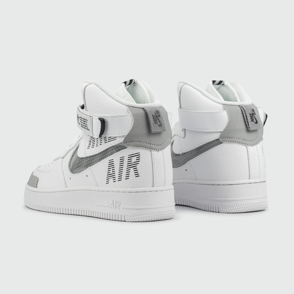 Кроссовки Nike Air Force 1 High Under Construction White