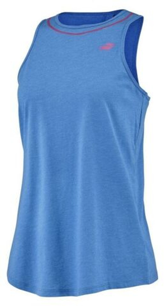 Женский топ теннисный Babolat Exercise Cotton Tank Women - небесный