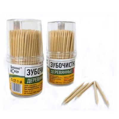Зубочистки 190шт "Домашний сундук" ДС-43