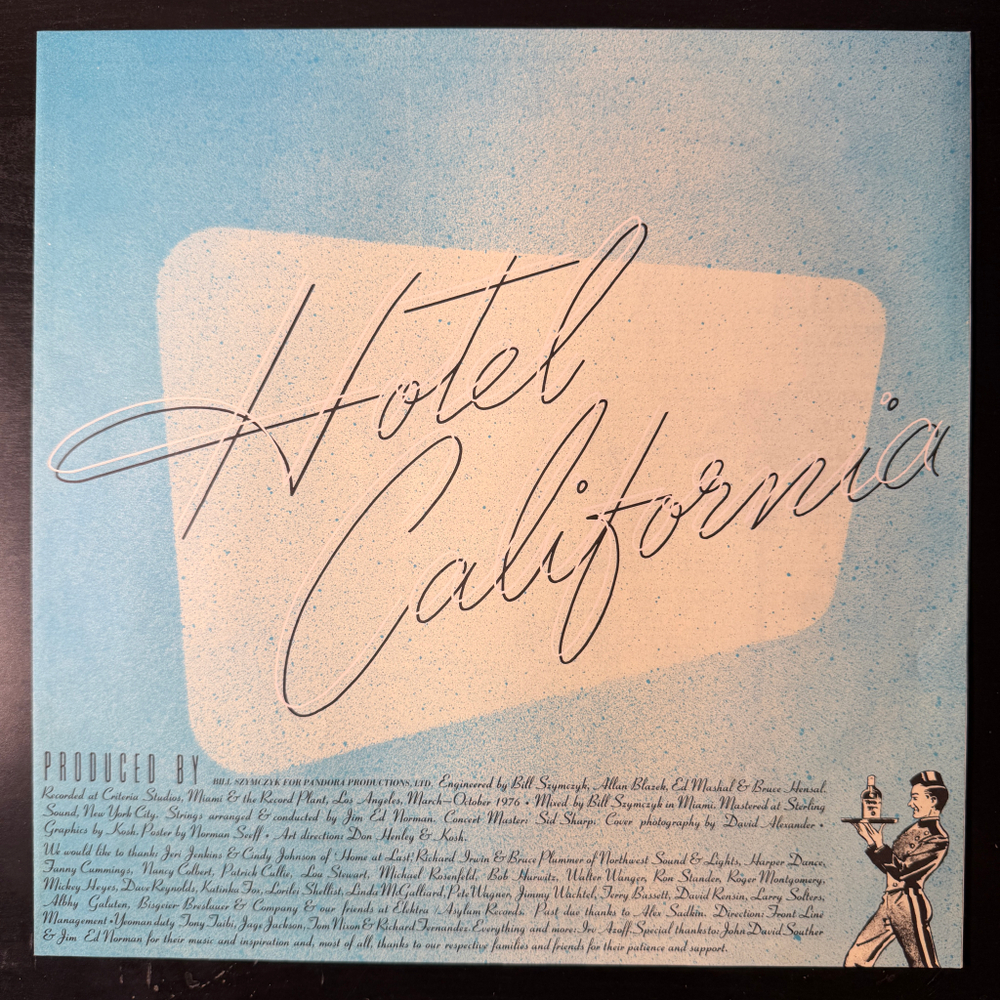 Виниловая пластинка Eagles ‎– Hotel California LP