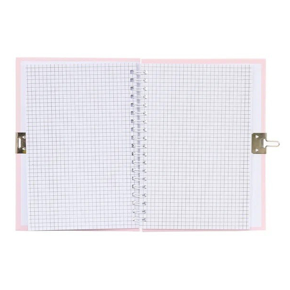 Блокнот детский Basir на замке, формат А6, серия "Мишки", переплет 7БЦ, 18*13.5 см, 48 листов, ассорти