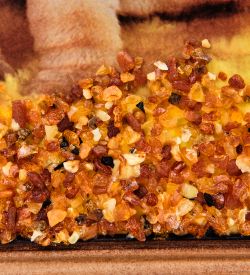 AMB-71/58 Картина «Щенки шарпея» (с янтарной крошкой) дер.краш.рамка 21х30