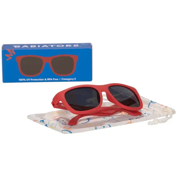 Очки солнцезащитные Babiators Original Navigator Candy Apple (0-2)