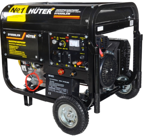 Генератор бензиновый Huter DY6500LXW