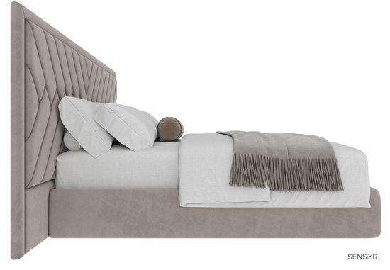 Кровать Торонто с широким изголовьем