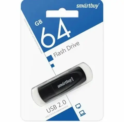 64GB USB Smartbuy Scout black