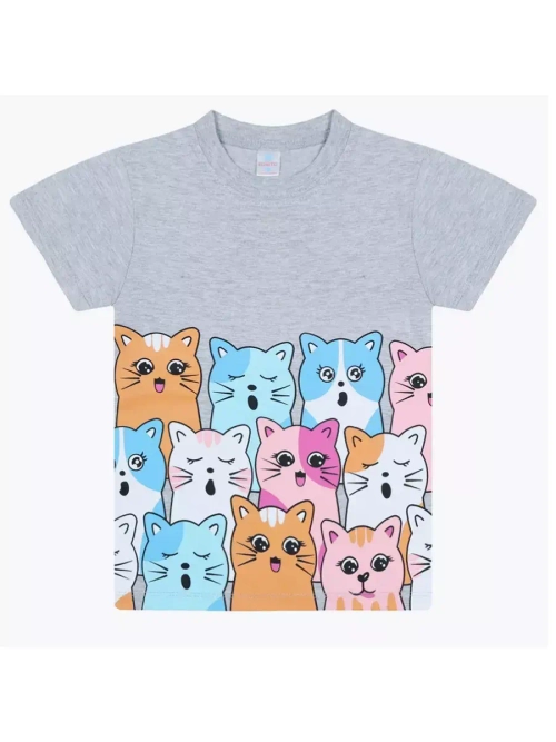 Футболка для садика и школы.девочка.1шт.