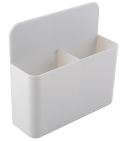 Подставка д/маркеров КОКОС 12,5*12*4 см белая на магните (252447)