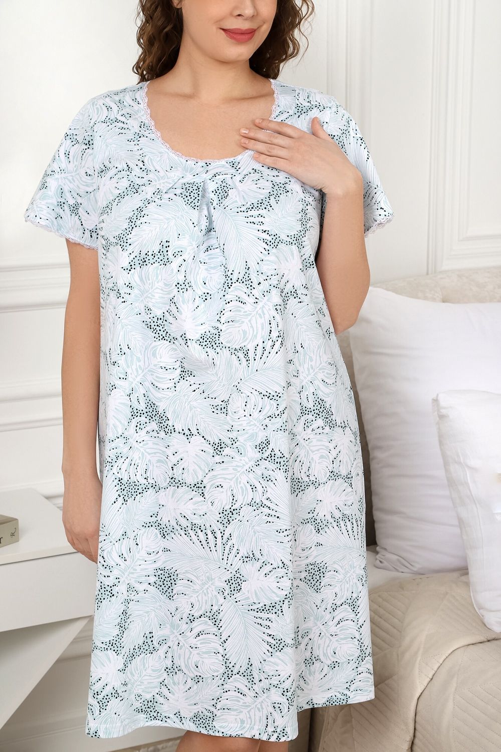 Ночная сорочка Злата Виотекс МЯТНЫЙ