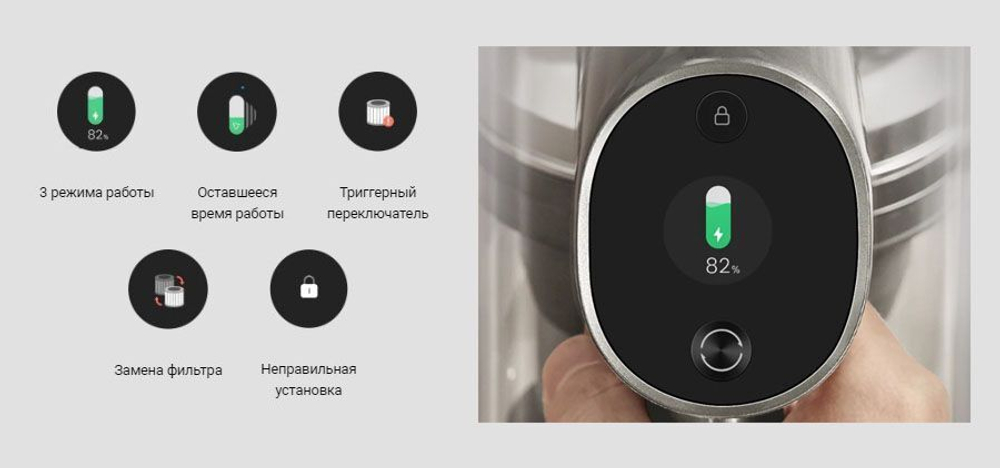 Беспроводной вертикальный пылесос Dreame T30 Neo Серый