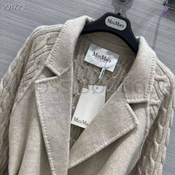 Пальто халат Max Mara из кашемира и шерсти