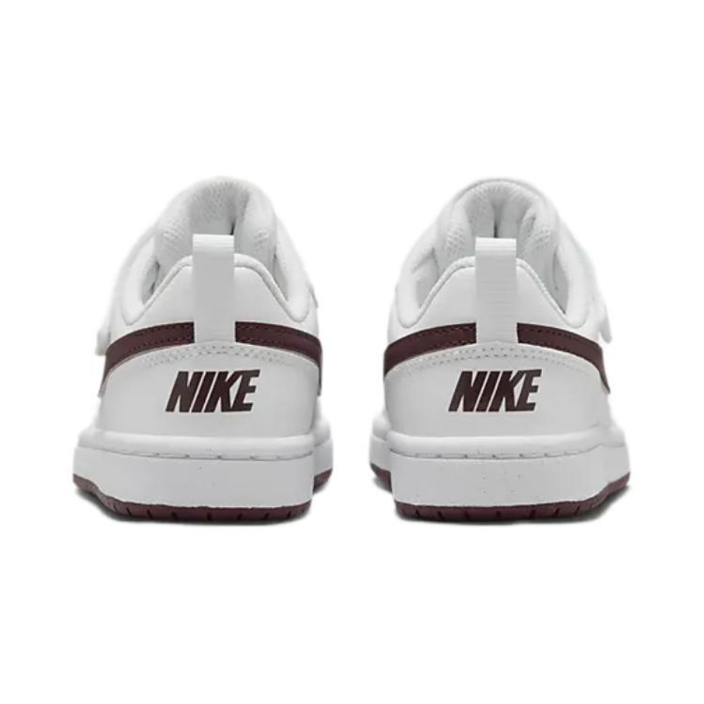 Детские кроссовки Nike Court Borough Low Recraft 'White Burgundy Crush' DV5457-112