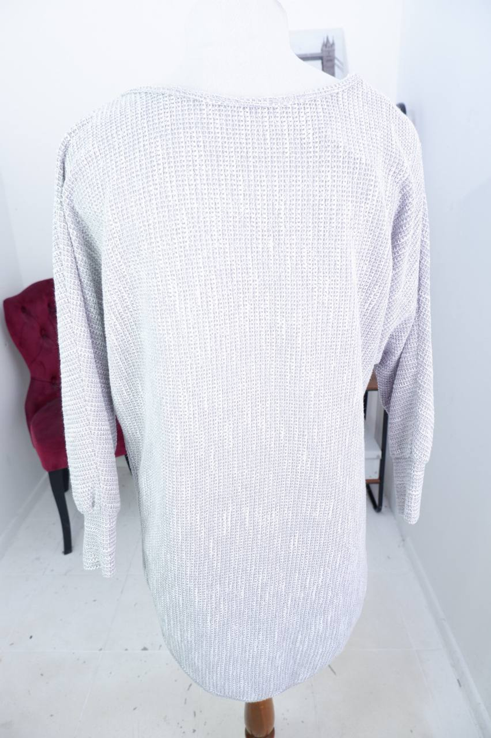 Джемпер свободного кроя, визуально на 50/52 размер