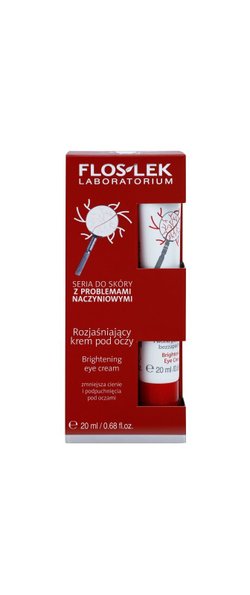 FlosLek Laboratorium Dilated Capillaries - осветляющий крем для области вокруг глаз /   20  ml  / GTIN 5905043002392