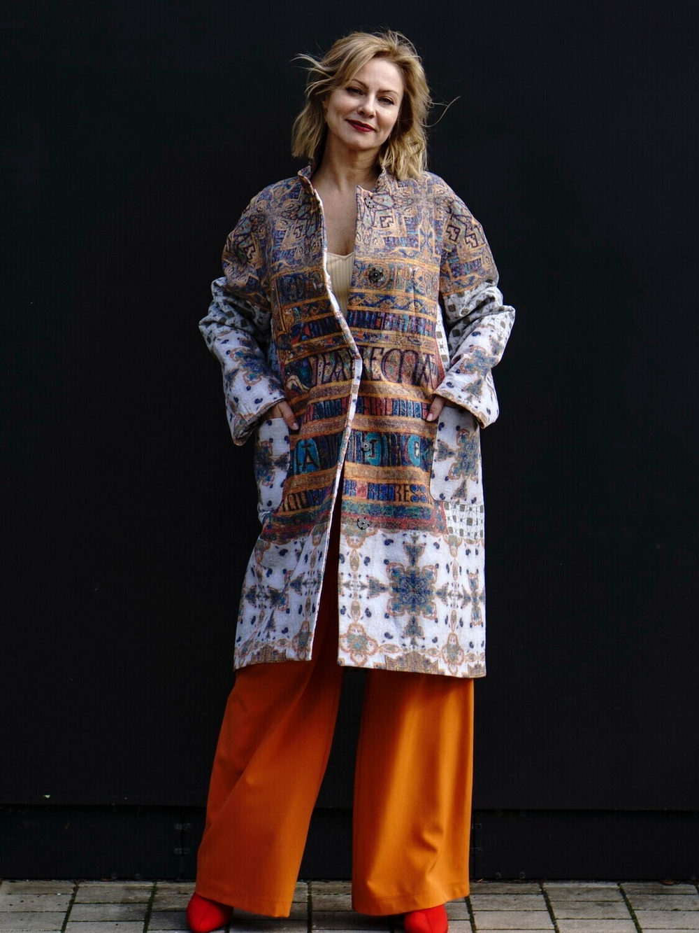 Пальто "Ирландская легенда 2", по мотивам Келлской книги