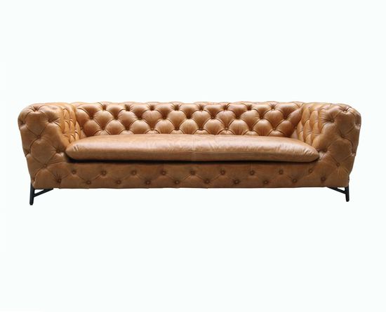 Диван Chesterfield Baroque Vintage Leather 3 Seater
