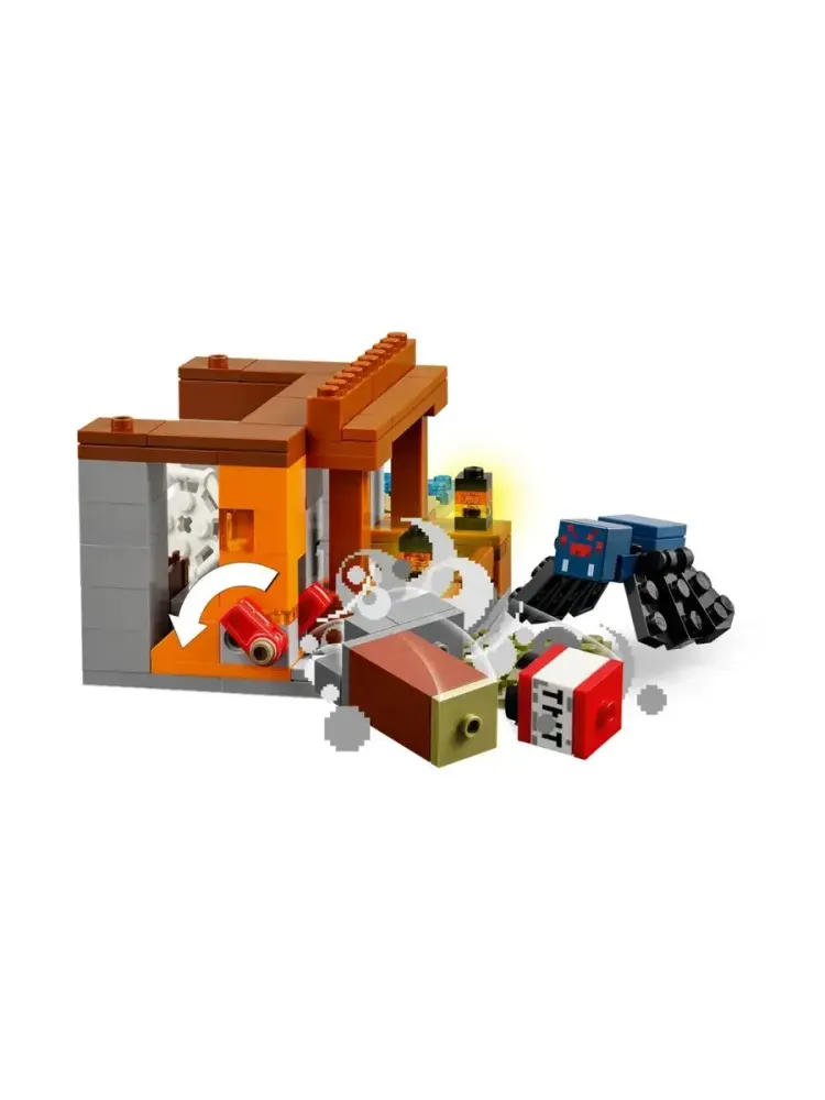 Конструктор Minecraft 21269 Экспедиция в шахту броненосцев
