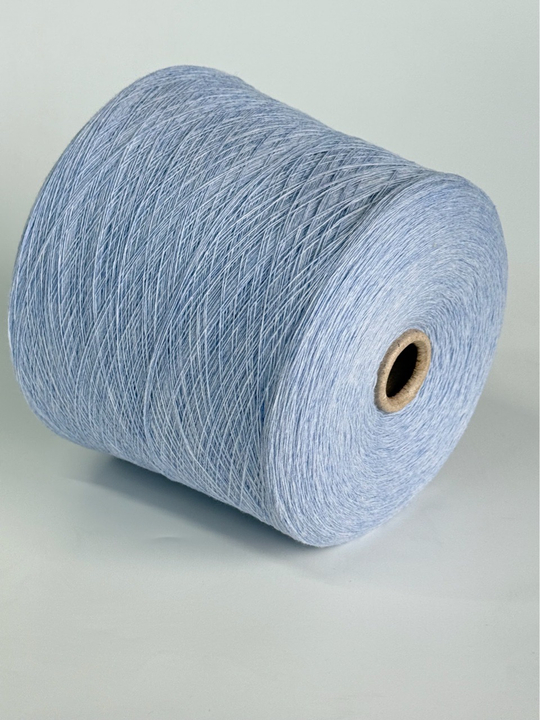 Пряжа NEW MILL SUPER SOFT 1/15 (100% мериносовая шерсть), 1500м/100 гр, голубой меланж