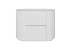 Тумба прикроватная Lagom 2 ящика ширина 60 см (белый)