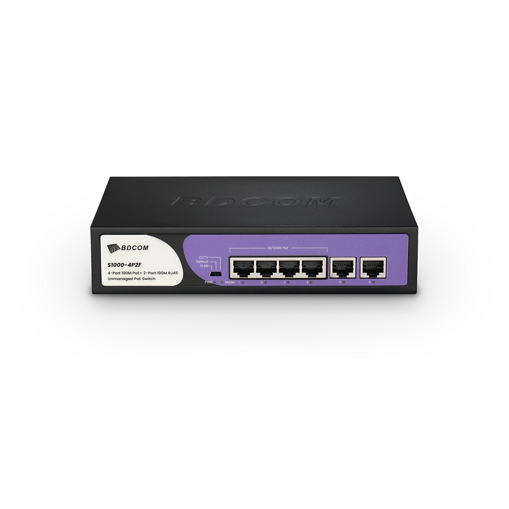 Коммутатор BDCOM S1000-4P2F