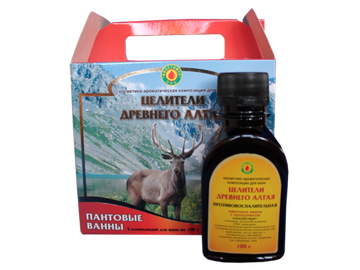 Противовоспалительная пантовая ванна