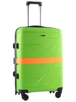 Чемодан 463 / С ремнем / Полипропилен