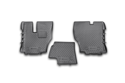 Коврики в салон для HINO 500, 2010- 3 шт. (полиуретан) NLC.84.02.210KH