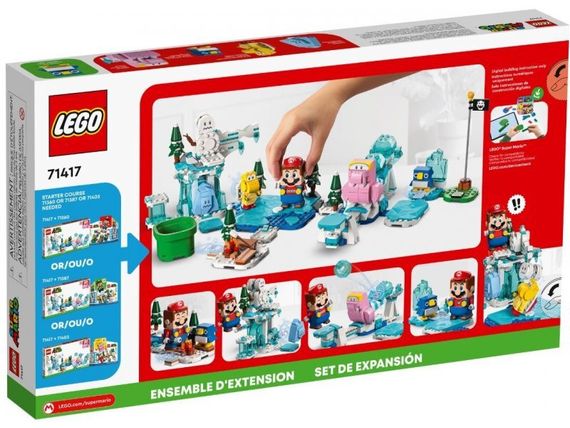 Lego konstruktor Super Mario 71417 Fliprus Snow Adventure#Expansion Set