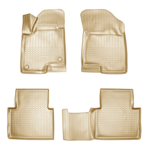 Ковры в салон Norplast/Unidec для Haval Jolion (2021-), Бежевый, полный привод, арт.NPA11-C28-432-B