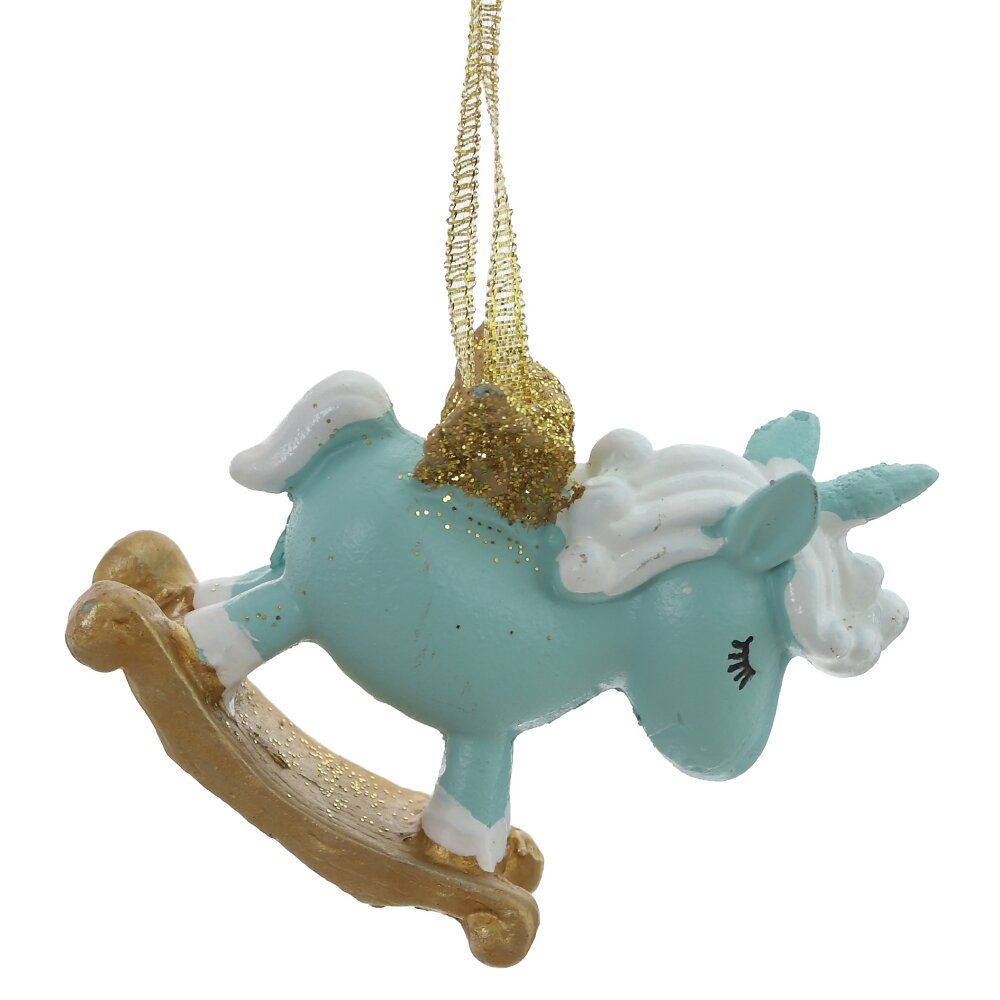 GAEM Фигурка декоративная подвесная "Лошадка", L6 W2 H5 см, 3в.