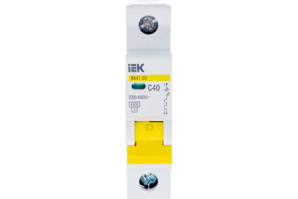 Автоматический выключатель ВА47-29 1Р 40А 4,5кА С IEK