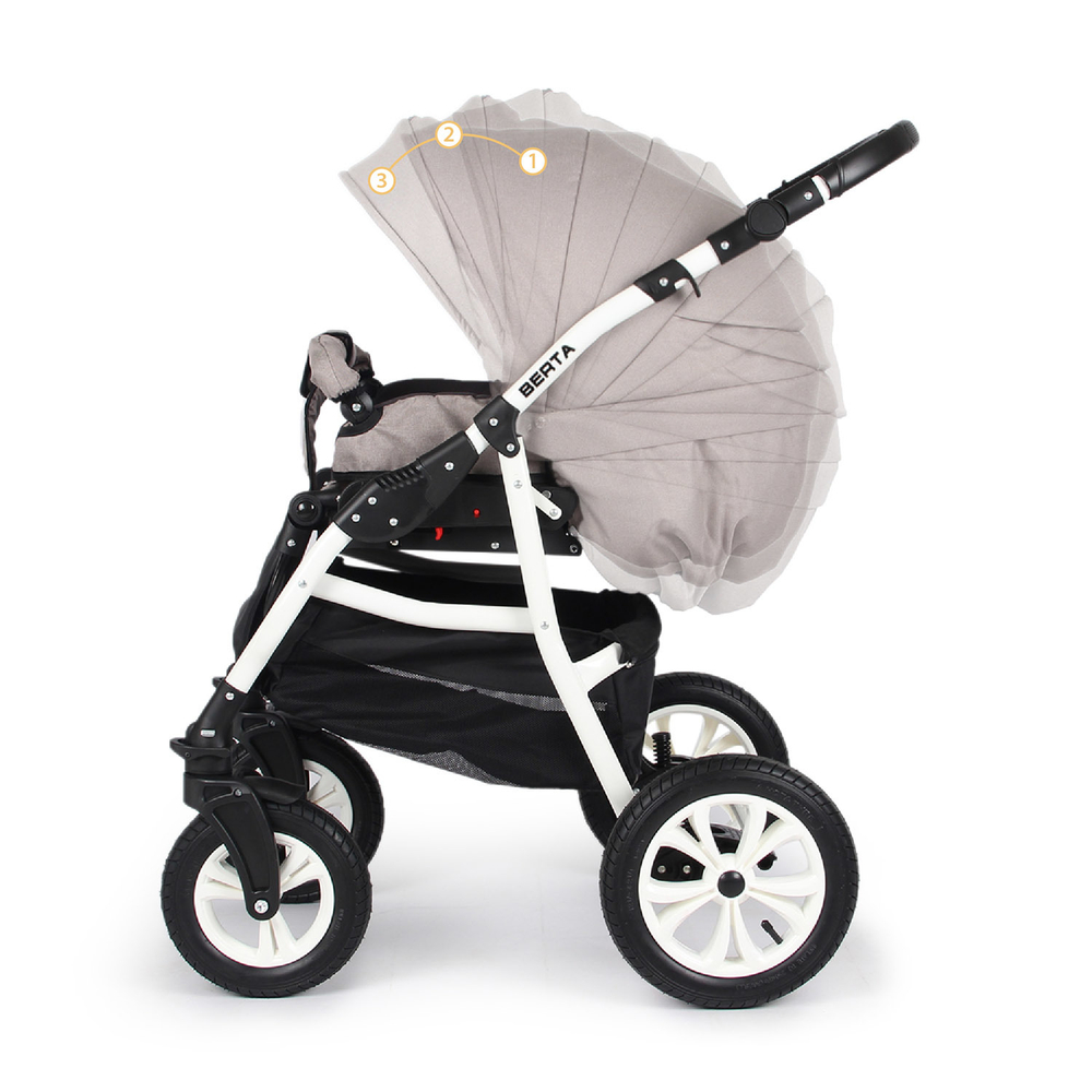 Коляска BERTA 2в1 (Alis) (Be 07 (бежевый))