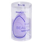 Лиловый бьюти-спонж ManlyPRO lilac beauty sponge - LBS1