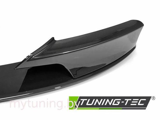 Спойлер бампера переднего для BMW 3 F30 / F31 (11-...) черный глянцевый в стиле M-Performance